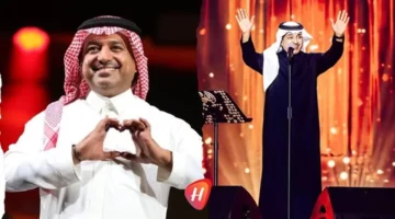 لحظة مؤثرة بكاء راشد الماجد في حفل البحرين الكامل العدد